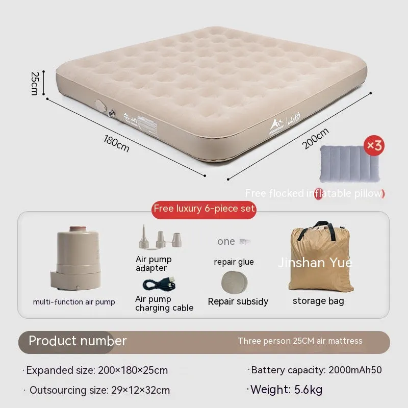 Self inflating Indoor/Outdoor inflatable Camping Mattress