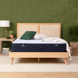 Serta - iComfortECO S15GL Firm 12" Twin XL Hybrid Smooth Top Mattress, Cooling, Pressure Relief, Utilizing Recycled and Plant-based Material, 100 Night Trial, CertiPUR-US Certified