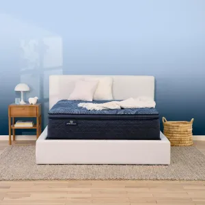 Serta Perfect Sleeper Ultimate 15" King Mattress - Plush Pillow Top, Cooling Gel Memory Foam, Pocket Innersprings for Motion Isolation, Edge Support, CertiPUR-US Certified - Oasis Sleep