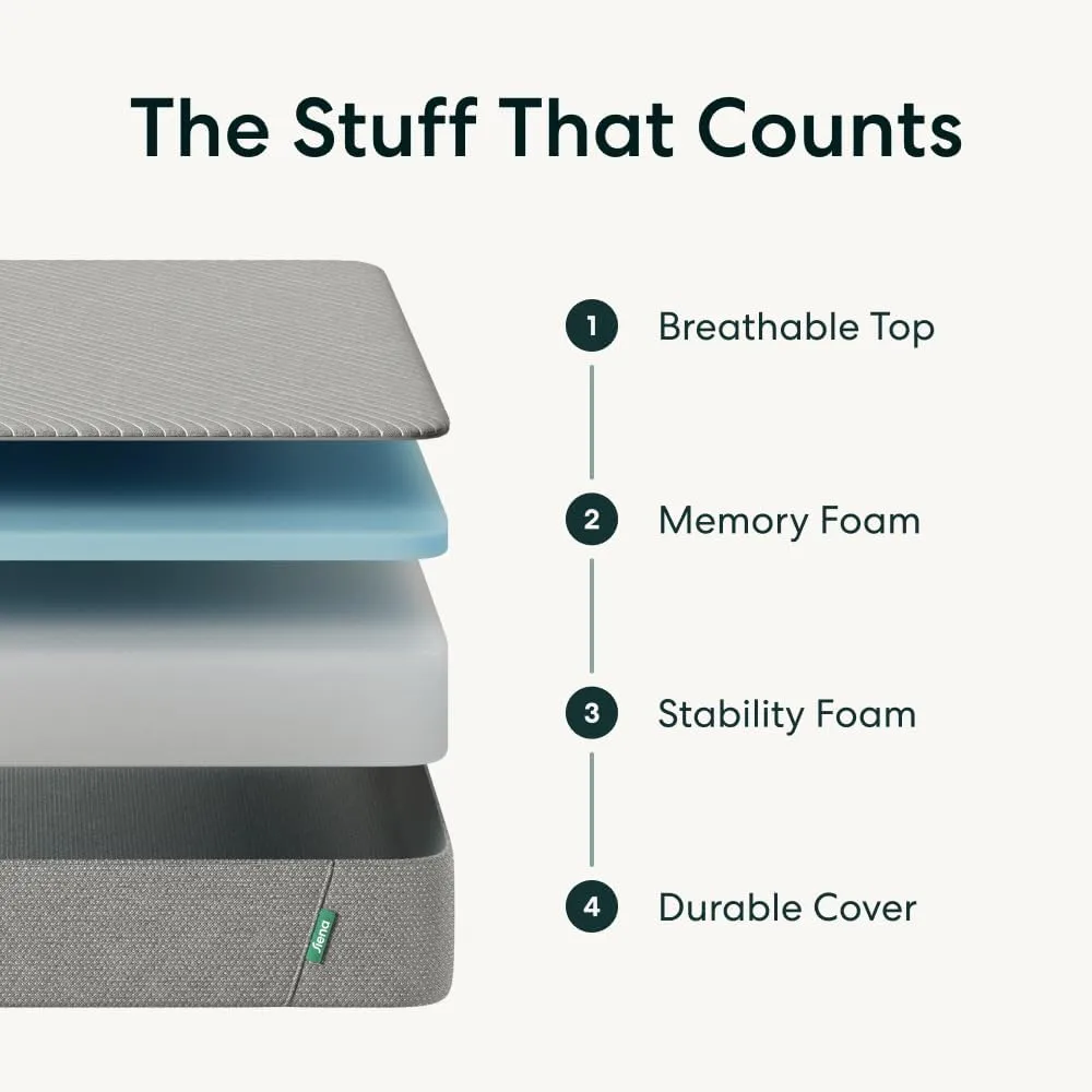 Siena 10” King Gel Memory Foam Mattress - Medium Firm - 180 Night Trial - Premium Pressure-Relieving Layers - 10 Year Warranty - Mattress in a Box - CertiPUR-US Certified