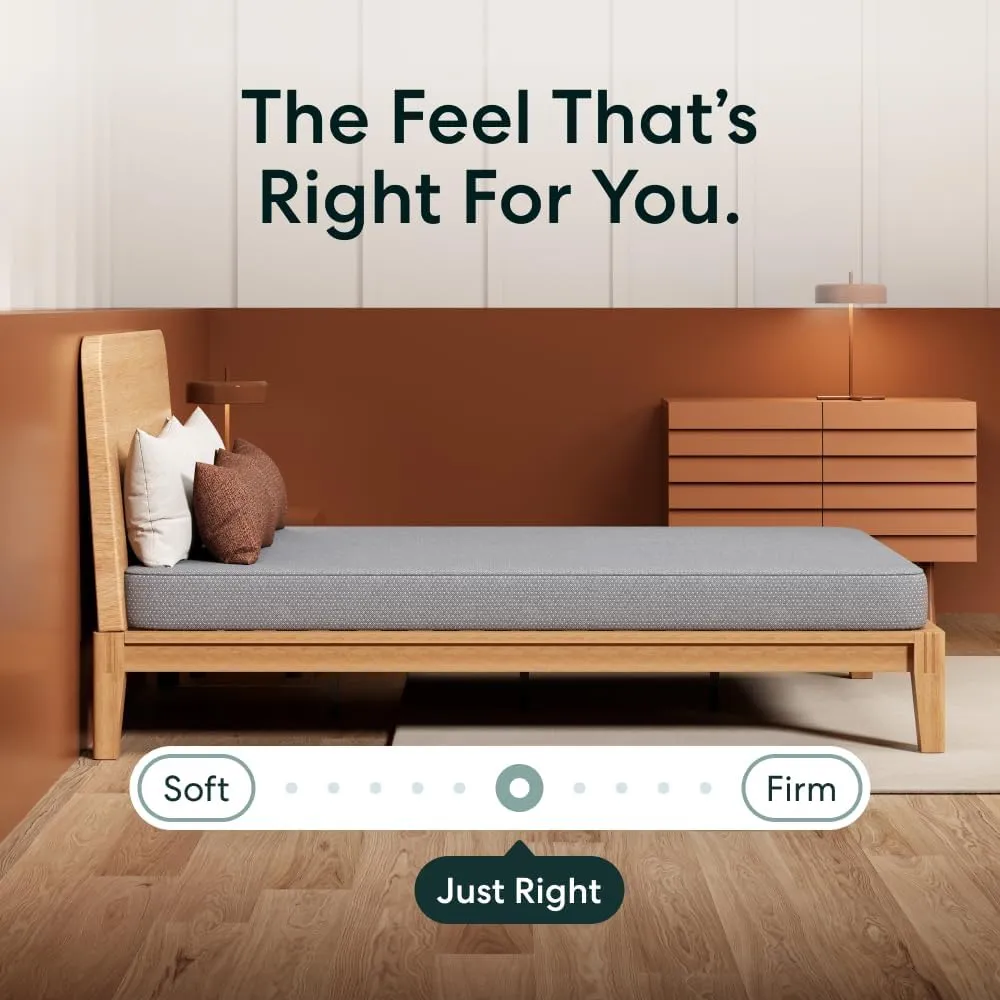 Siena 6" Twin Foam Mattress - Medium Firm - 180 Night Trial - Premium Pressure-Relieving Layers - 10 Year Warranty - Mattress in a Box - CertiPUR-US Certified