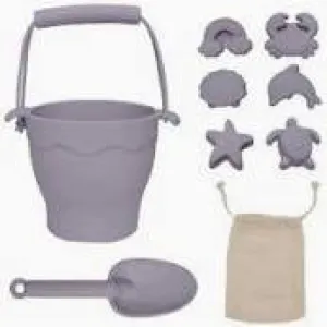 Silicone 8pc Bucket & Spade Set – Lilac