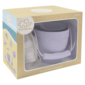 Silicone 8Pc Bucket & Spade Set - Lilac