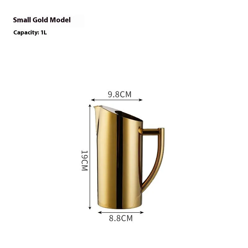 Simple Solid Color Stainless Steel Fruit Pot