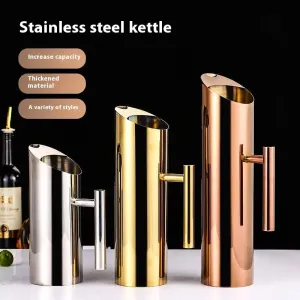 Simple Solid Color Stainless Steel Fruit Pot