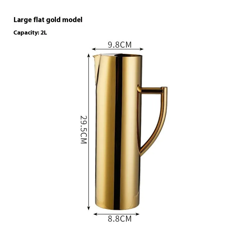 Simple Solid Color Stainless Steel Fruit Pot