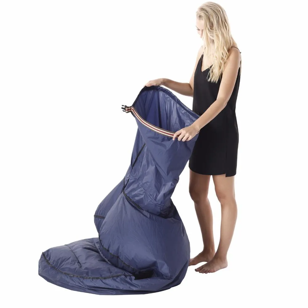 Single inflatable mattress outdoor portable folding chair