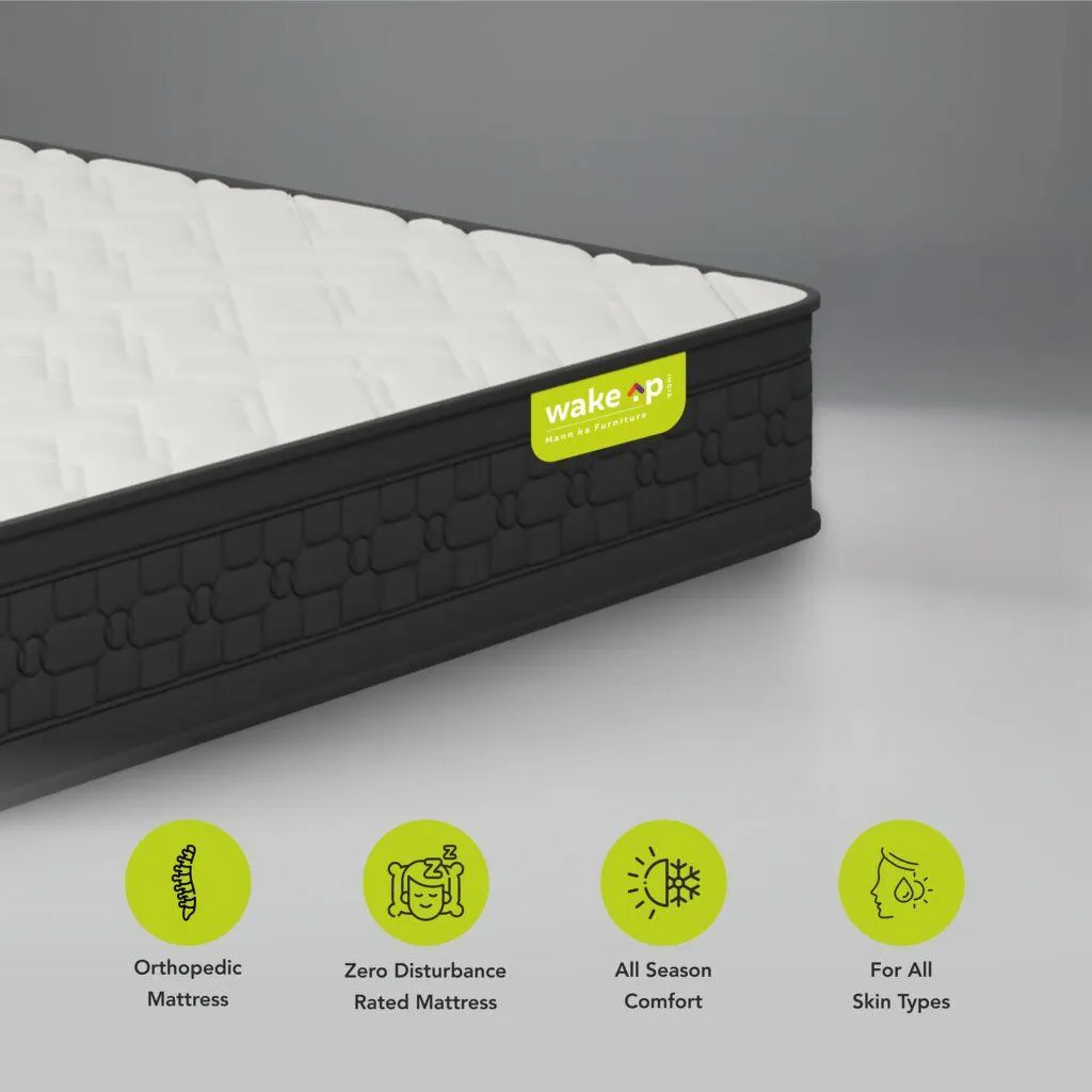 Single Size Luxuriate Orthopedic Hybrid Memory Foam Pocket Spring Mattress