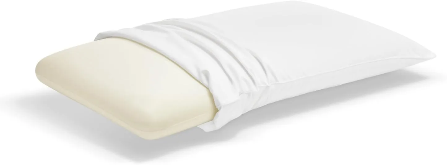 Sleep Innovations Classic Memory Foam Pillow, Queen (Pack of 1), White