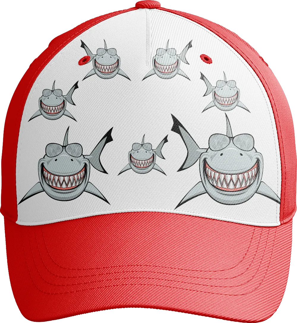 Snazzy Shark Trucker Cap