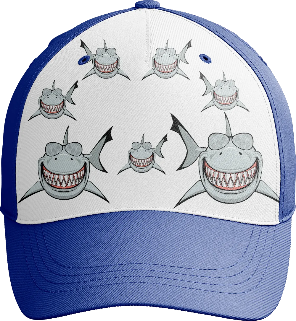 Snazzy Shark Trucker Cap