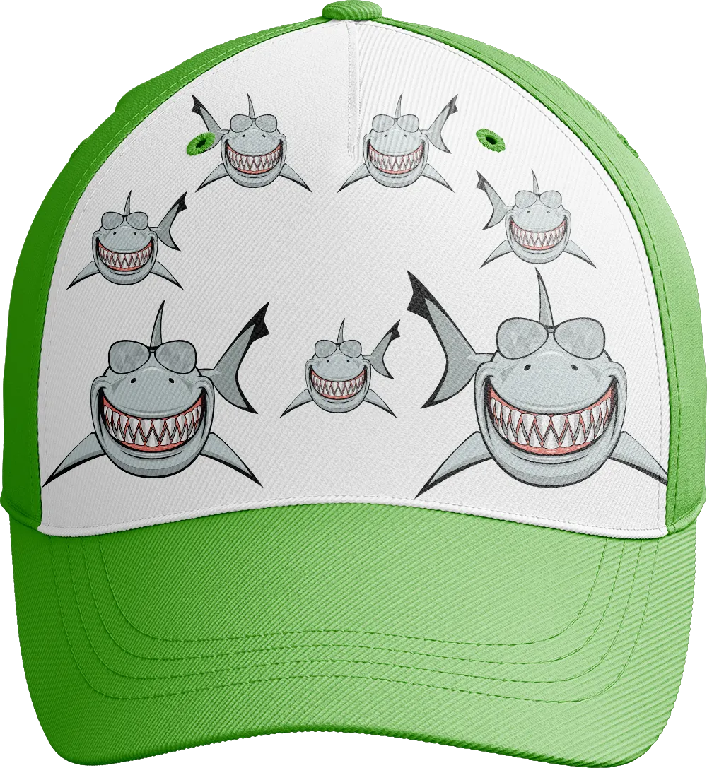 Snazzy Shark Trucker Cap