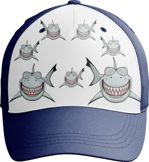Snazzy Shark Trucker Cap