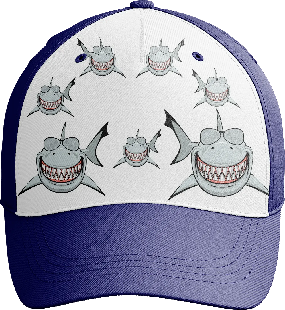 Snazzy Shark Trucker Cap
