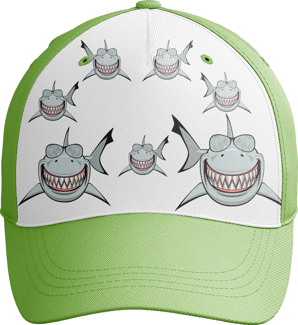 Snazzy Shark Trucker Cap