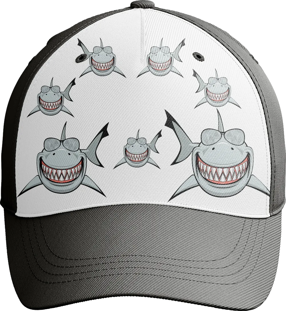 Snazzy Shark Trucker Cap