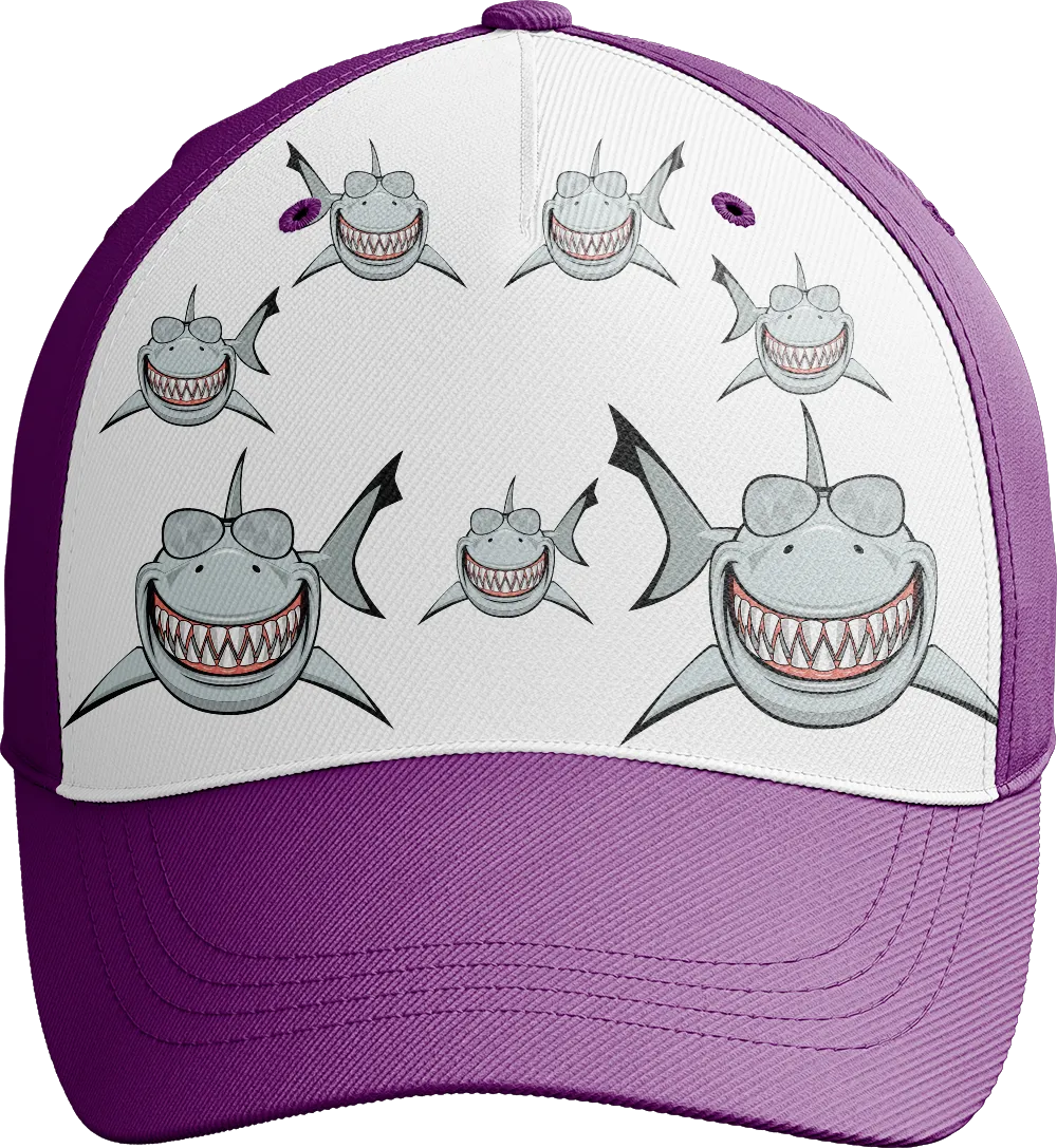 Snazzy Shark Trucker Cap