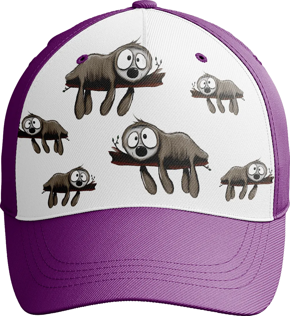 Snoozy Sloth Trucker Cap