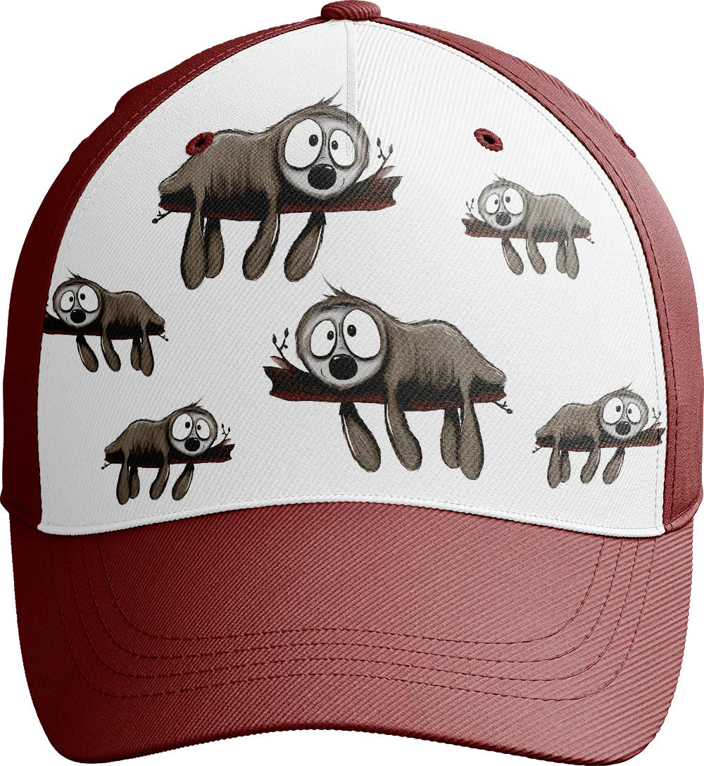 Snoozy Sloth Trucker Cap