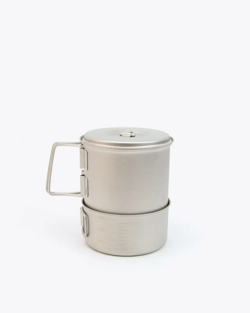 Snow Peak Ti-Mini Solo Combo Cookset