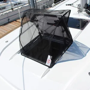 SOGEMAN 18" x 22" Hatch Insect Screen (Mosquito net) for Boats | Throw Over The Hatch.