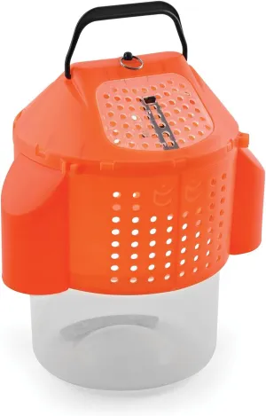 SOUTH BEND Collapsible Bait Bucket – Easy Bait Storage & Bait Retrieval