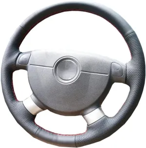 Steering Wheel Cover for Aveo for LOVA for Buick for Excelle for Daewoo for Gentra 2013 2015 for Lacetti 2006-2012 DIY Artificial Leather Car Steering Wheel Cover