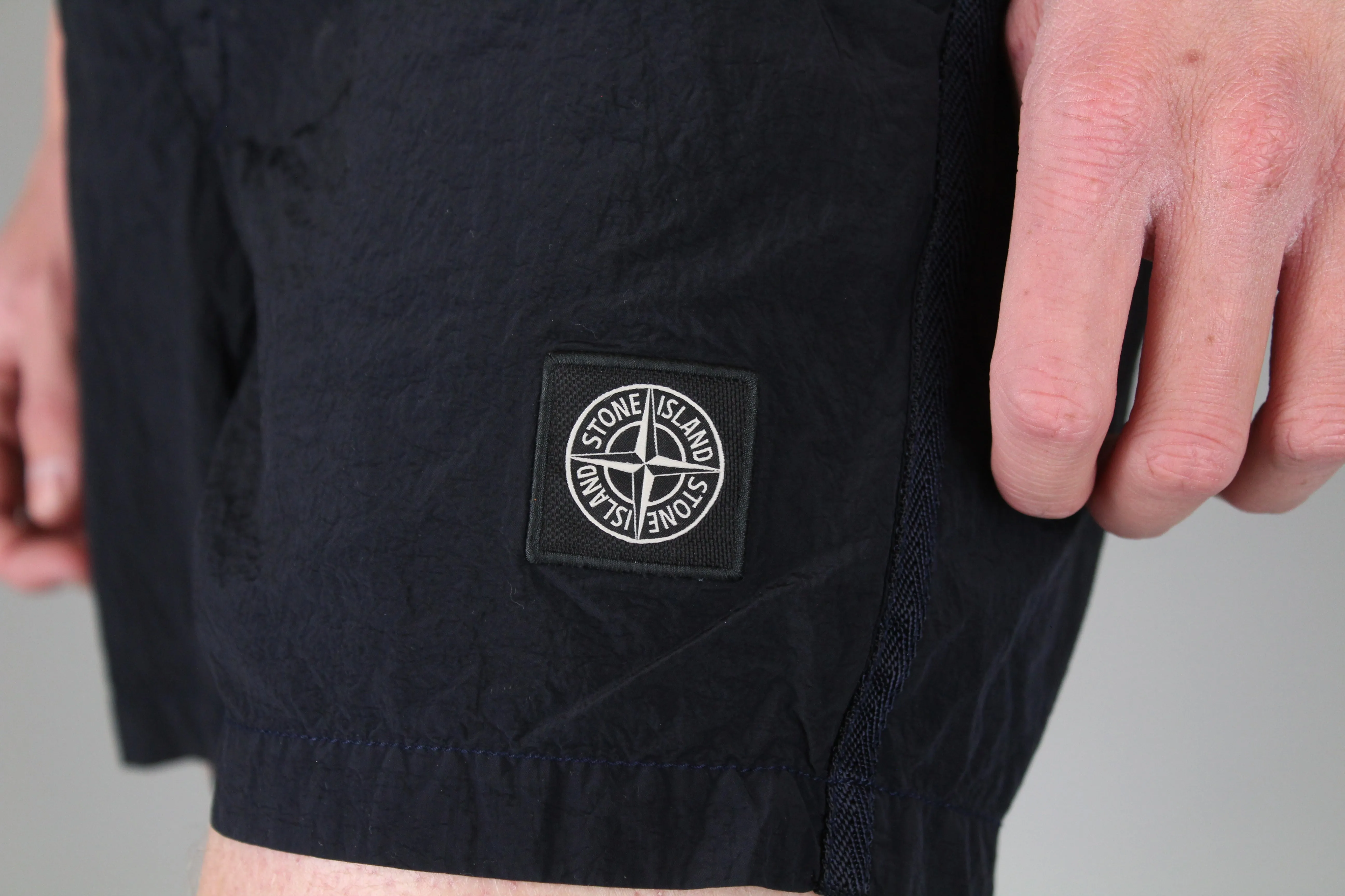 Stone Island Compass Logo Swim Shorts 'Dark Blue'