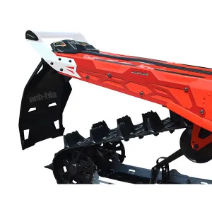 Straightline Proformance Hng Rear Bumper Skid Plate (183-239-Red)