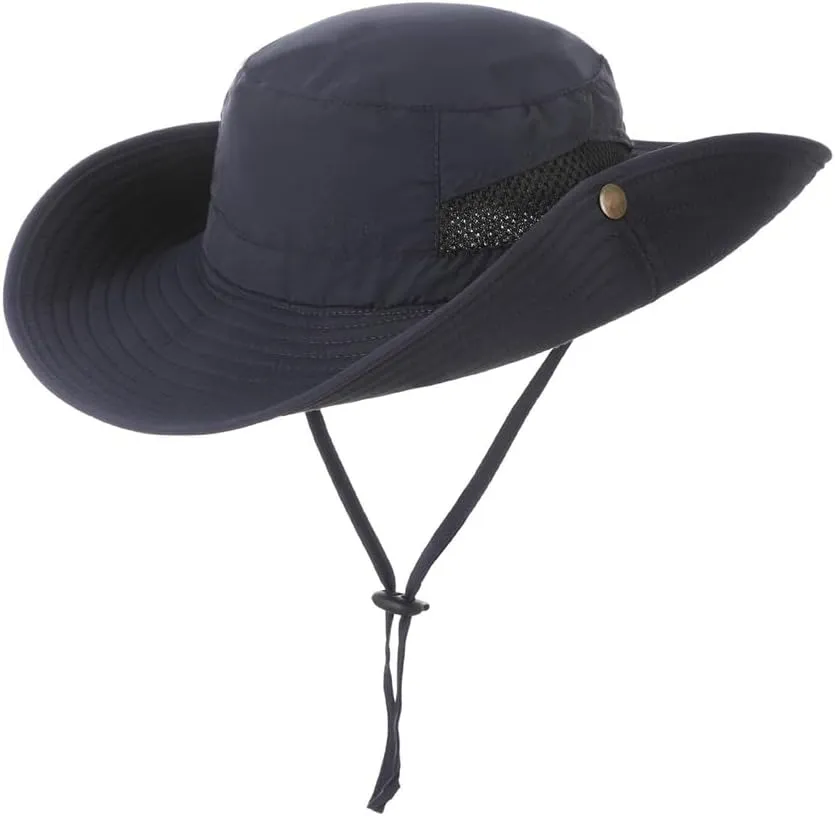 Summer Fall Sun Hat Bucket Cap for Men Women Boonie Hat Outdoor UV Protection Wide Brim Hiking Fishing Hat