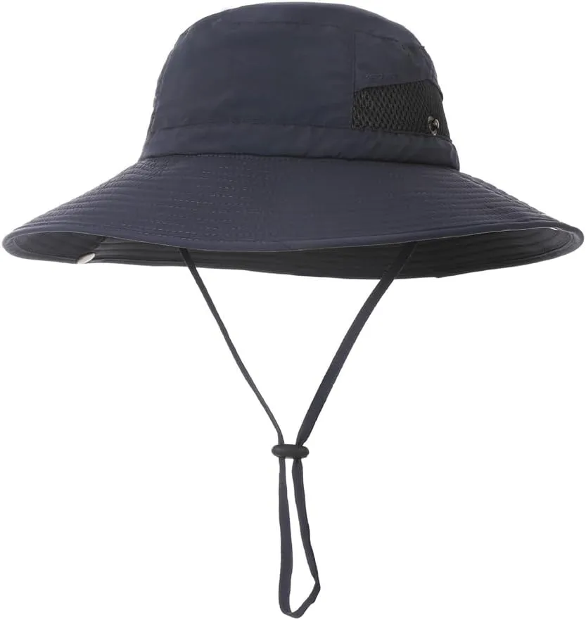 Summer Fall Sun Hat Bucket Cap for Men Women Boonie Hat Outdoor UV Protection Wide Brim Hiking Fishing Hat