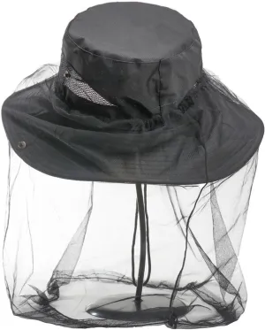Summer Outdoor mesh Insect Repellent hat Sunscreen Quick-Drying Bucket hat Fishing Mountaineering Multi-Functional Sunshade Big Brim hat