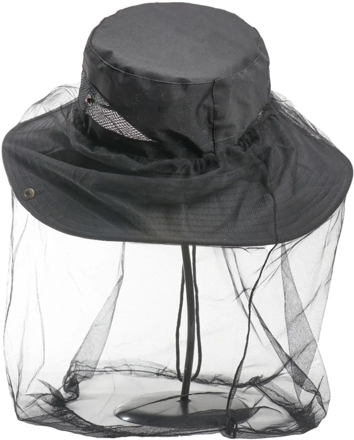 Summer Outdoor mesh Insect Repellent hat Sunscreen Quick-Drying Bucket hat Fishing Mountaineering Multi-Functional Sunshade Big Brim hat