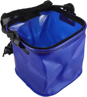 SUPVOX Collapsible Fishing Bucket Handle Portable Eva Live Fish Container Beach Buckets for Boys and Girls