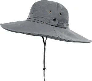 Surblue Wide Brim Sun Hat UV Sun Protection Bucket Hat for Fishing, Hiking, Camping