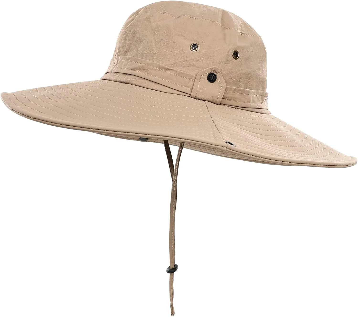 Surblue Wide Brim Sun Hat UV Sun Protection Bucket Hat for Fishing, Hiking, Camping