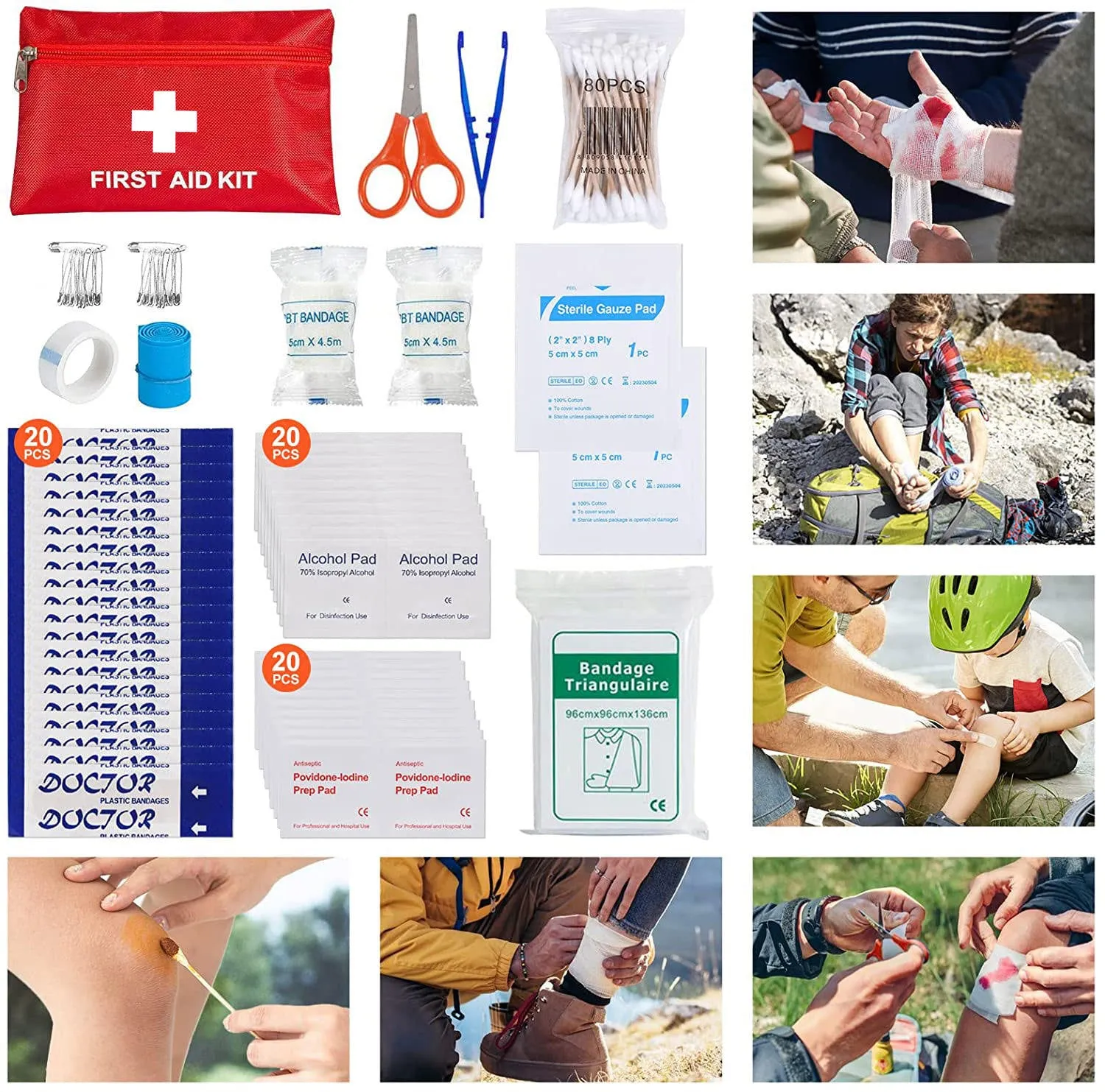 Survival Kit | Medical Bag | Outdoor Med Kit | Patriotpaks