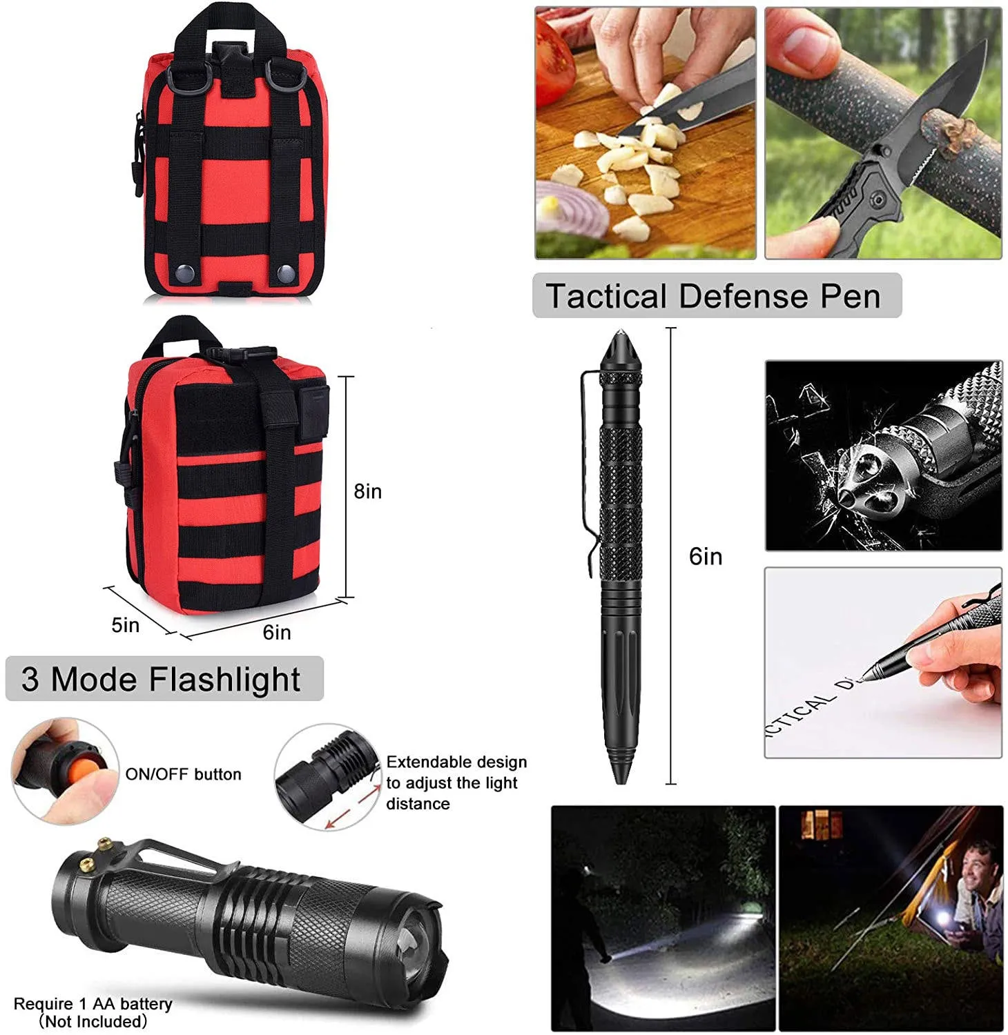 Survival Kit | Medical Bag | Outdoor Med Kit | Patriotpaks