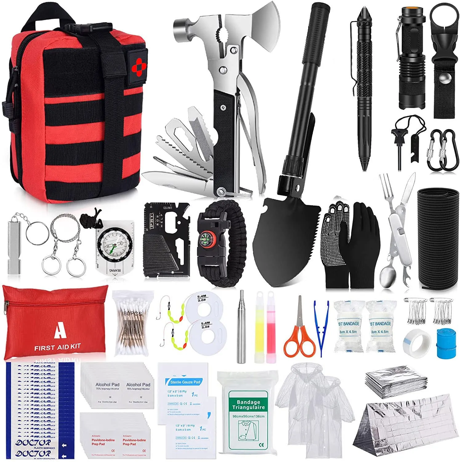 Survival Kit | Medical Bag | Outdoor Med Kit | Patriotpaks