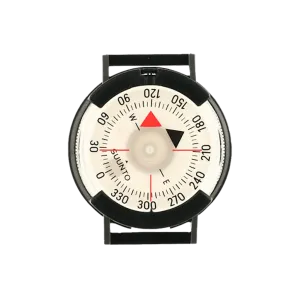 Suunto M-9/BLACK/BLACK/NH Wrist Compass with Velcro Strap (SS004403001)