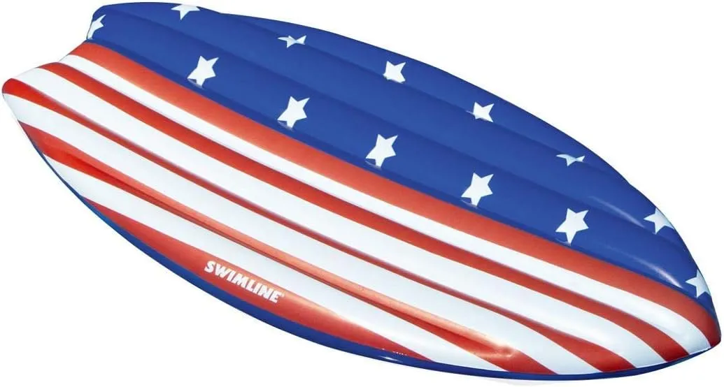 Swimline Americana Surfer Inflatable Pool Mattress