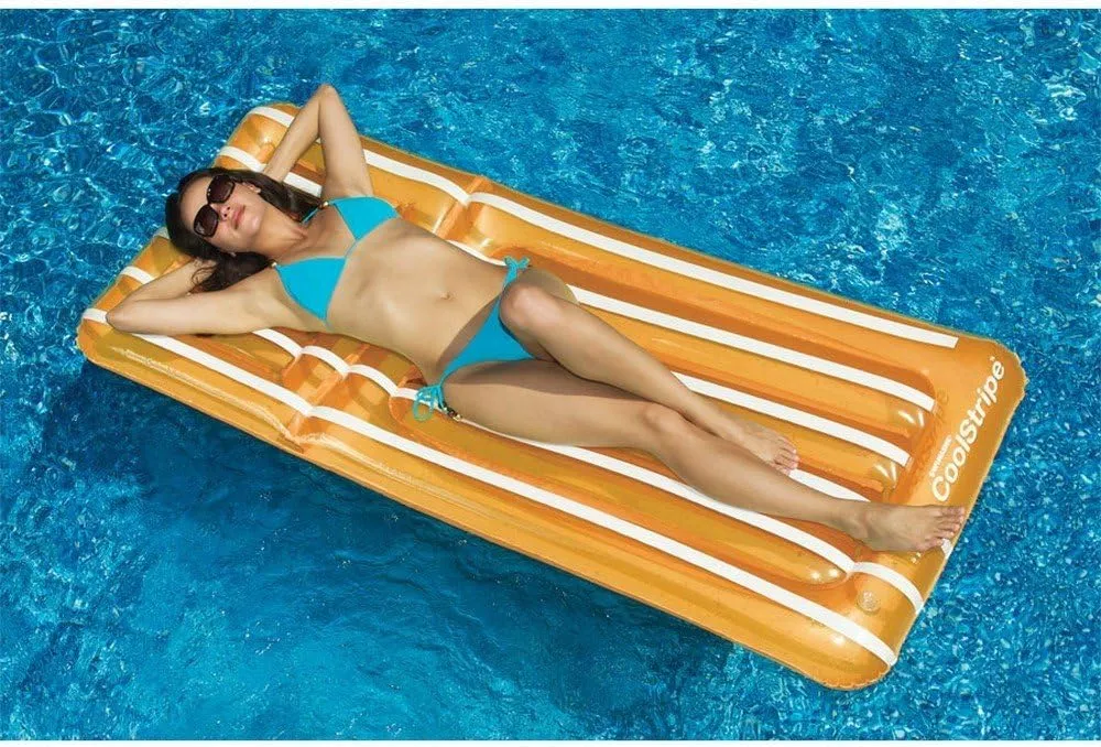 Swimline Cool Stripe Mattress Asst