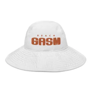 SWOLLEN-BEACHGASM Wide brim bucket hat