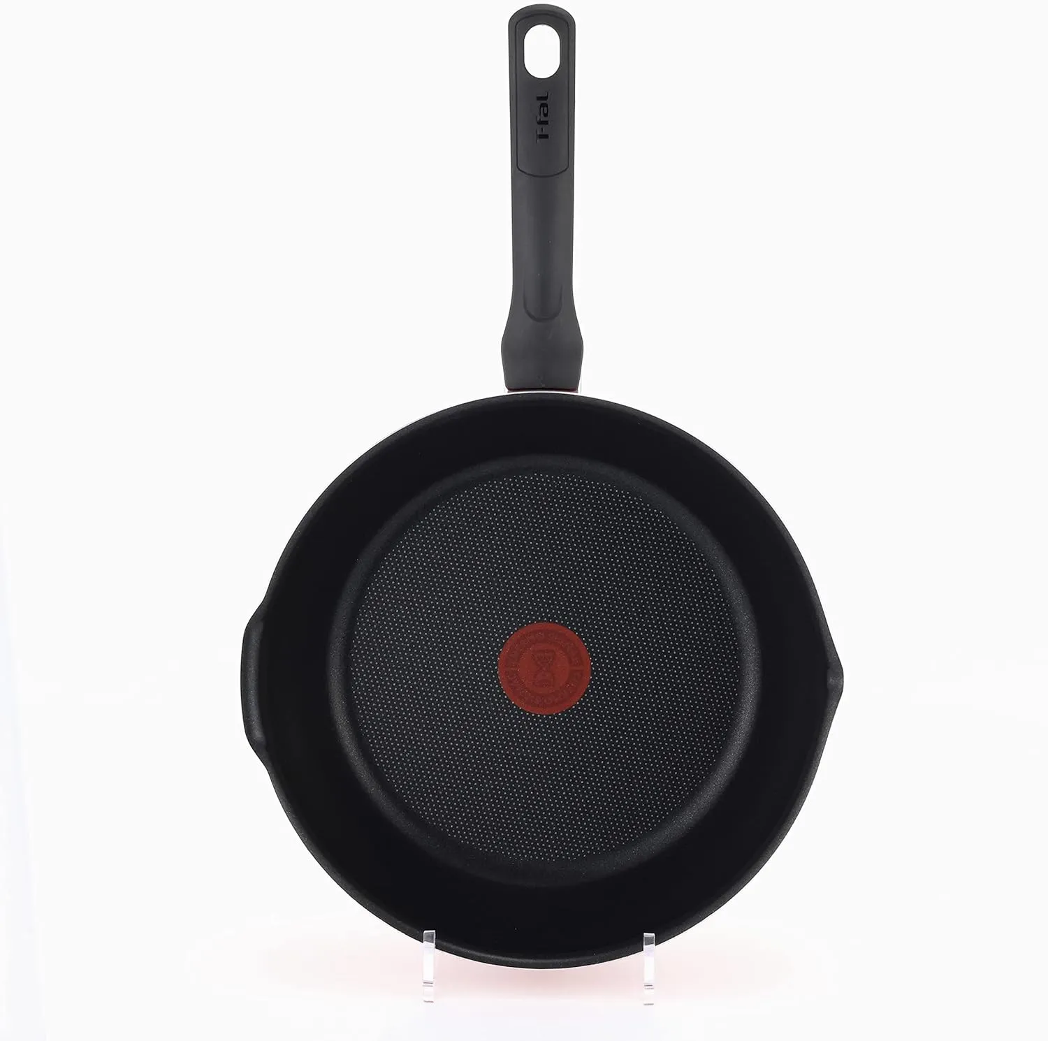 ティファール(T-fal) Tefal B55977 Stir-fry Pot, 10.2 inches (26 cm), Deep Frying Pan, With Spout Included, Gas Fire, Cranberry Red, Multi Pan, Non-Stick