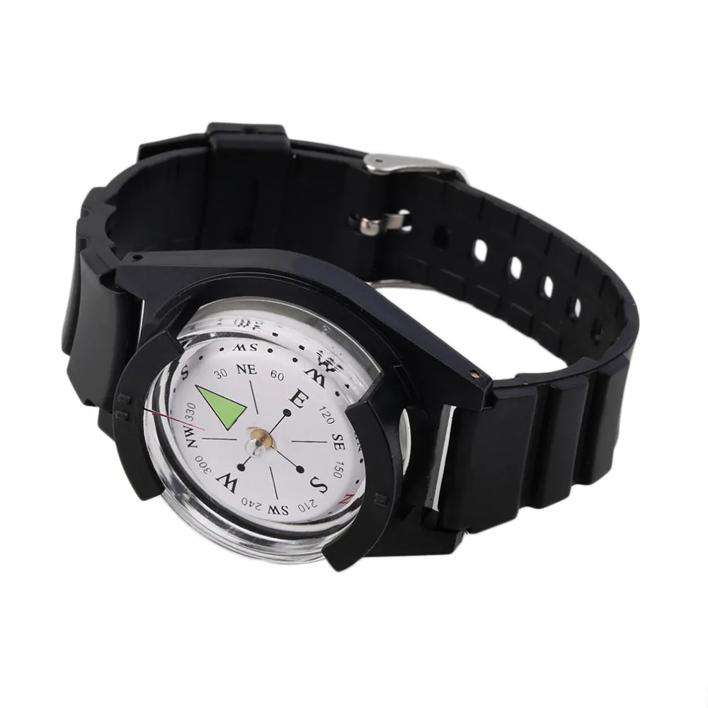 Tactical Wrist Compass Band Bracelet