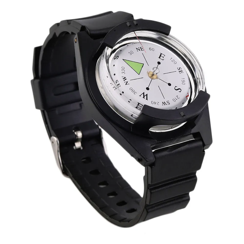 Tactical Wrist Compass Band Bracelet