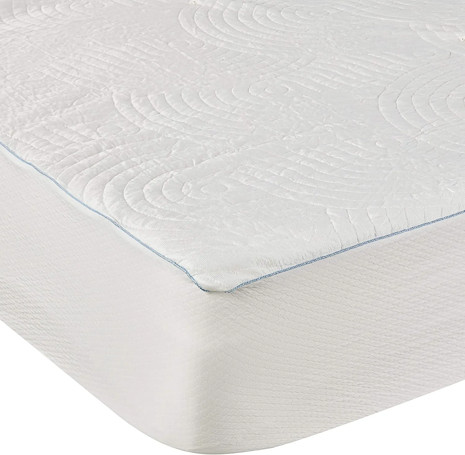 Tempur-Pedic Cool Luxury Mattress Protector, King, White