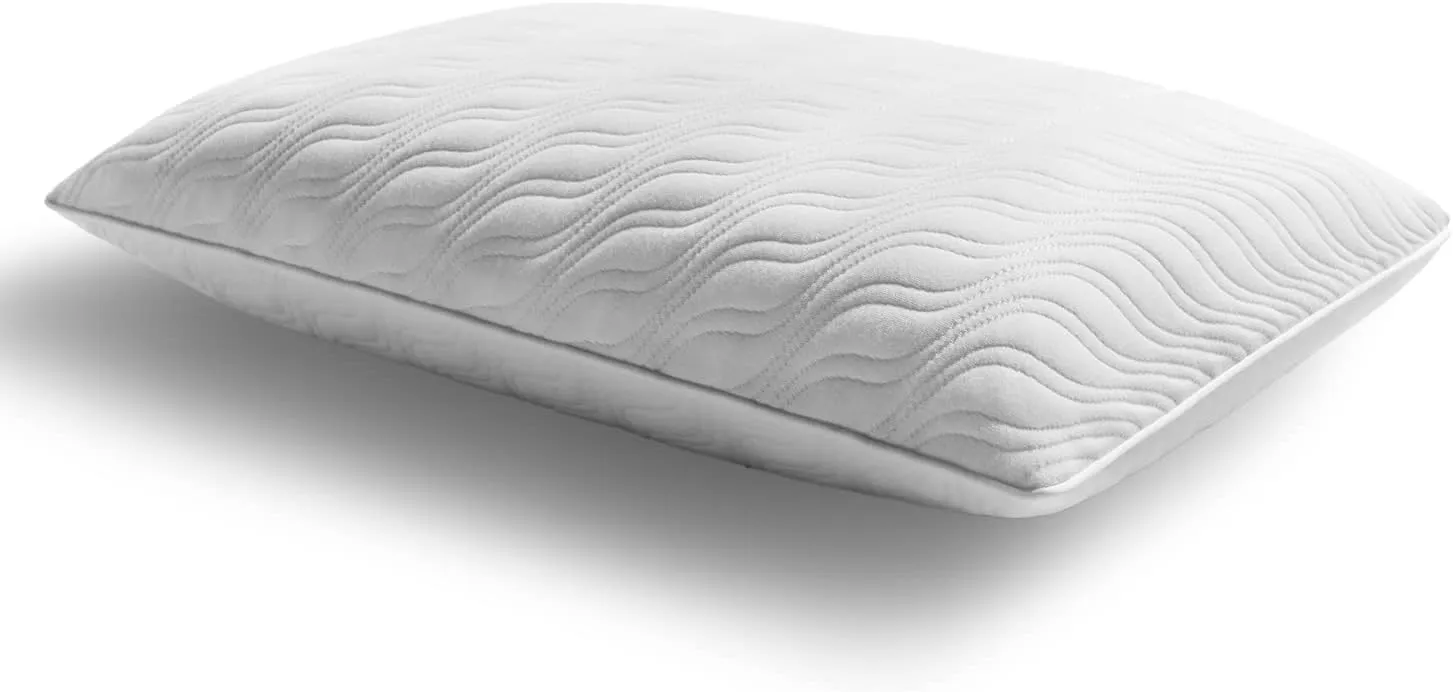 Tempur-Pedic TEMPUR-Cloud ProLo Pillow, King (Pack of 1), White
