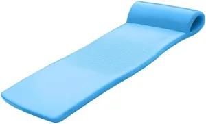 Texas Recreation Sunsation Swimming Foam Pool Floating Mattress, Marina Blue, 1.75" Thick
