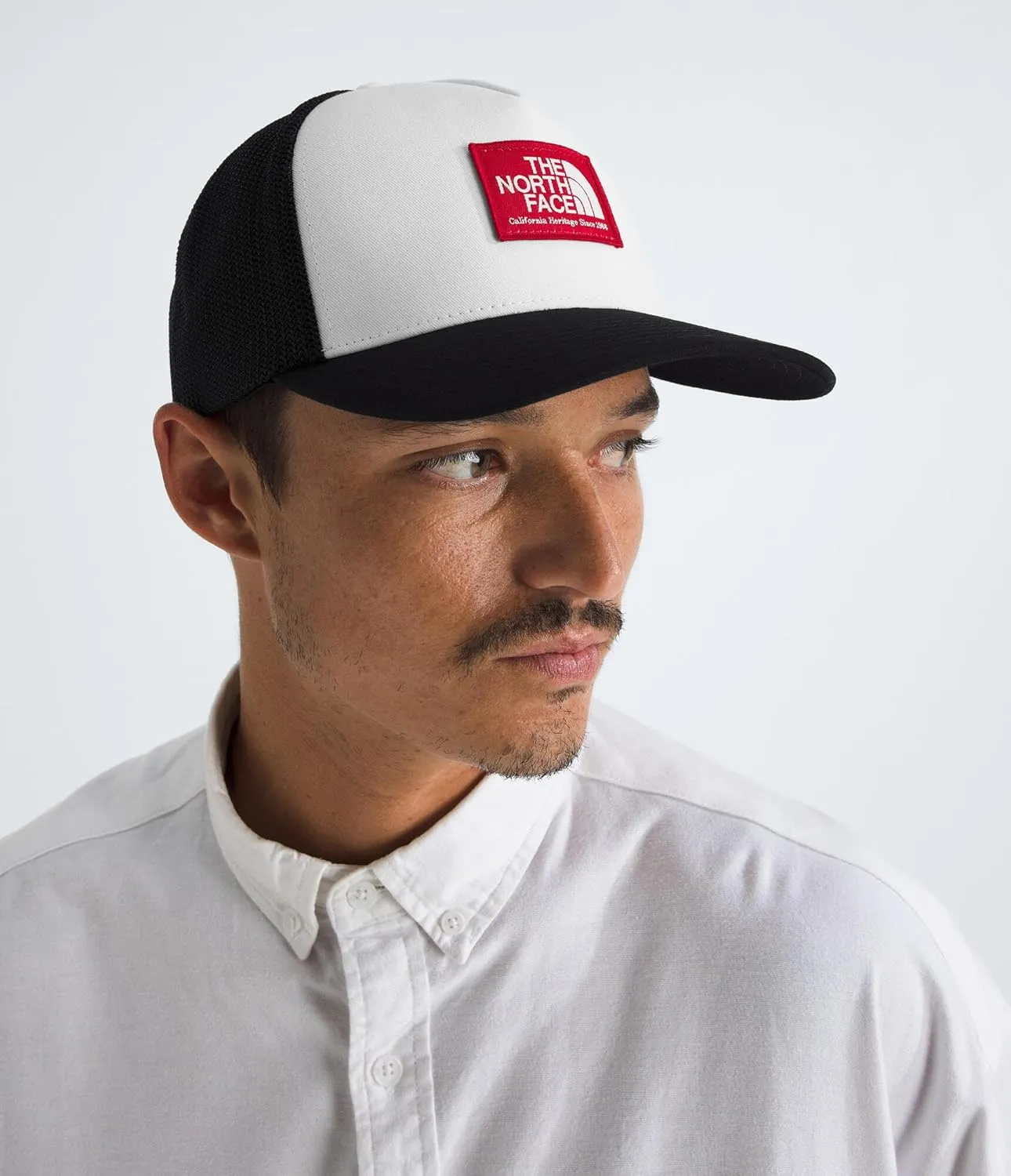 THE NORTH FACE Keep It Patched Trucker | Deep Fit Snapback Hat for Men & Women with Breathable Mesh Panels